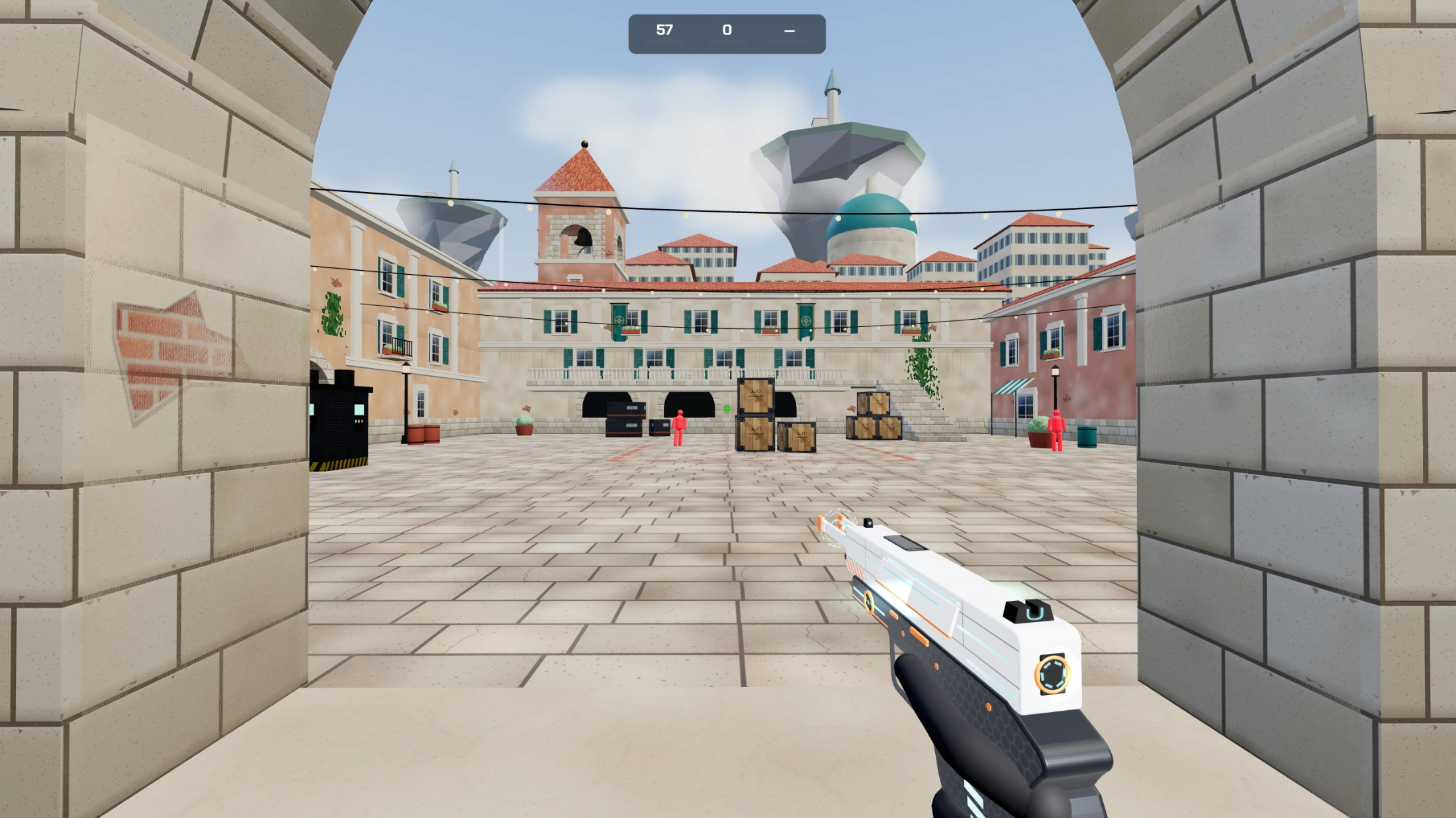 Aim Trainer sur la map Belvédère