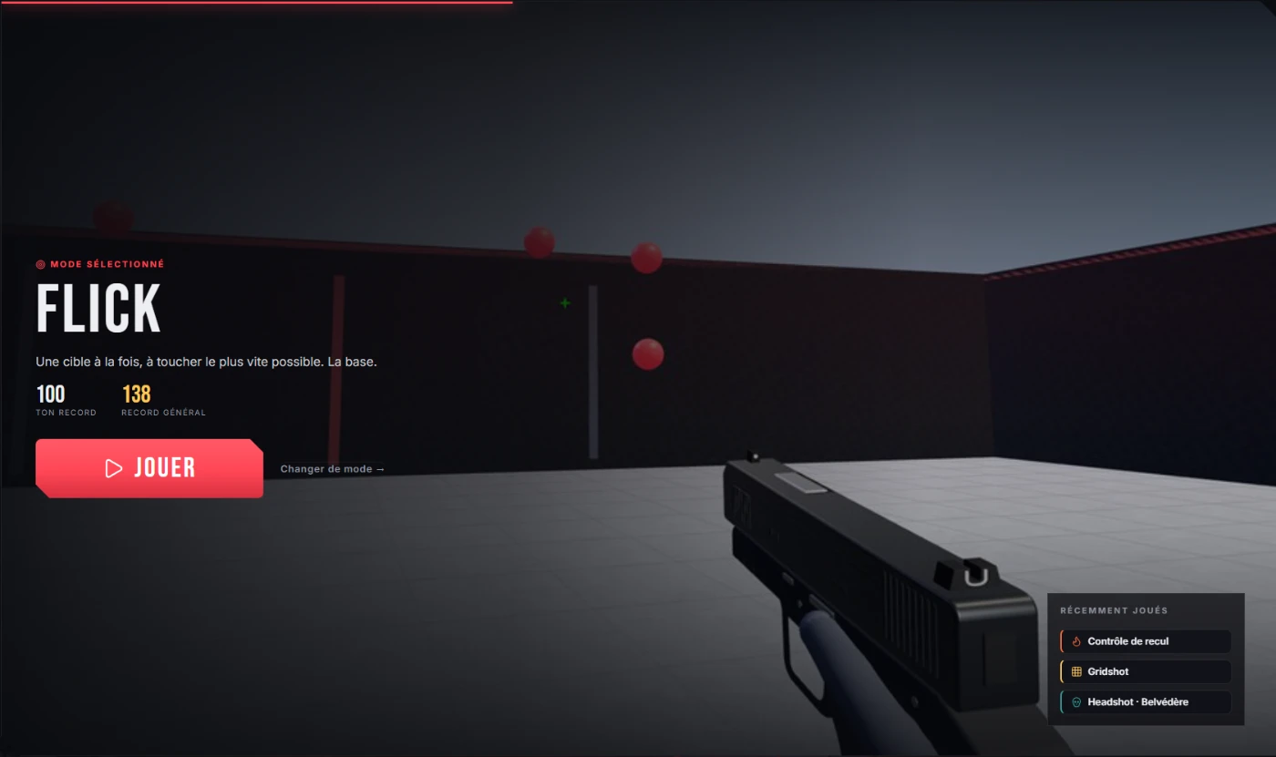 Aim Trainer 3D